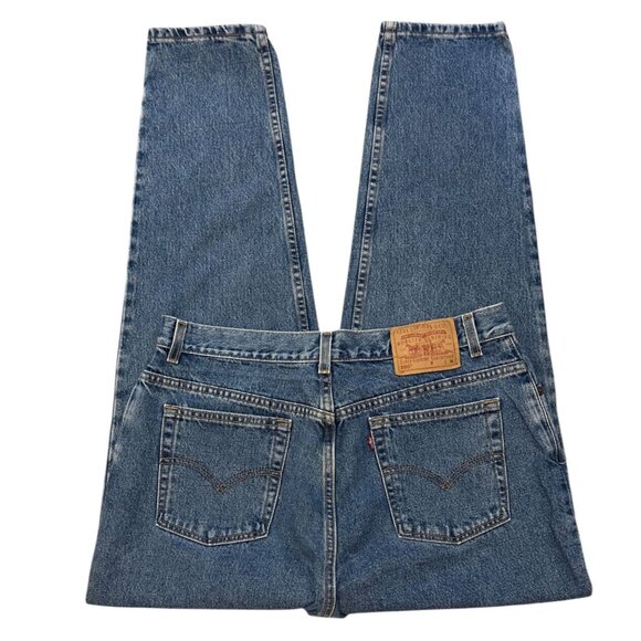 Vintage Levi's 550 Jeans Women's Size 18 Relaxed Fit Tapered Leg Made in USA - Picture 6 of 12